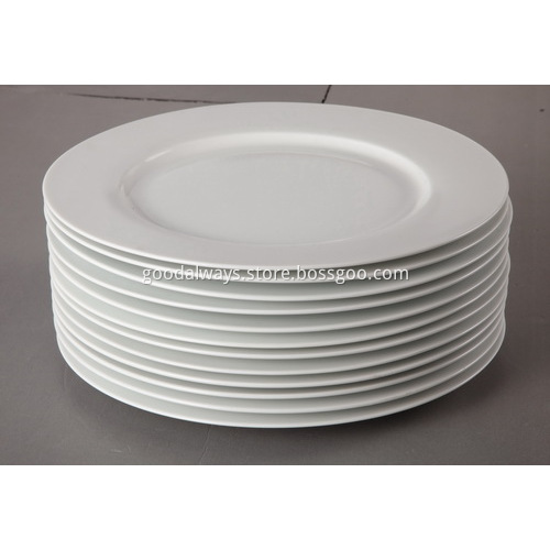 9-Inch 23-cm Round Porcelain Dinner Plate